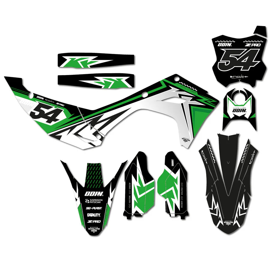 KIT DÉCO SEMI-PERSO KAWASAKI