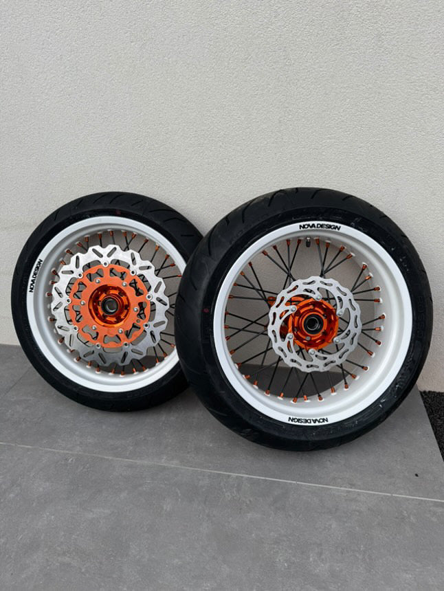 KIT COMPLET SUPERMOTARD 100% PERSONNALISABLE