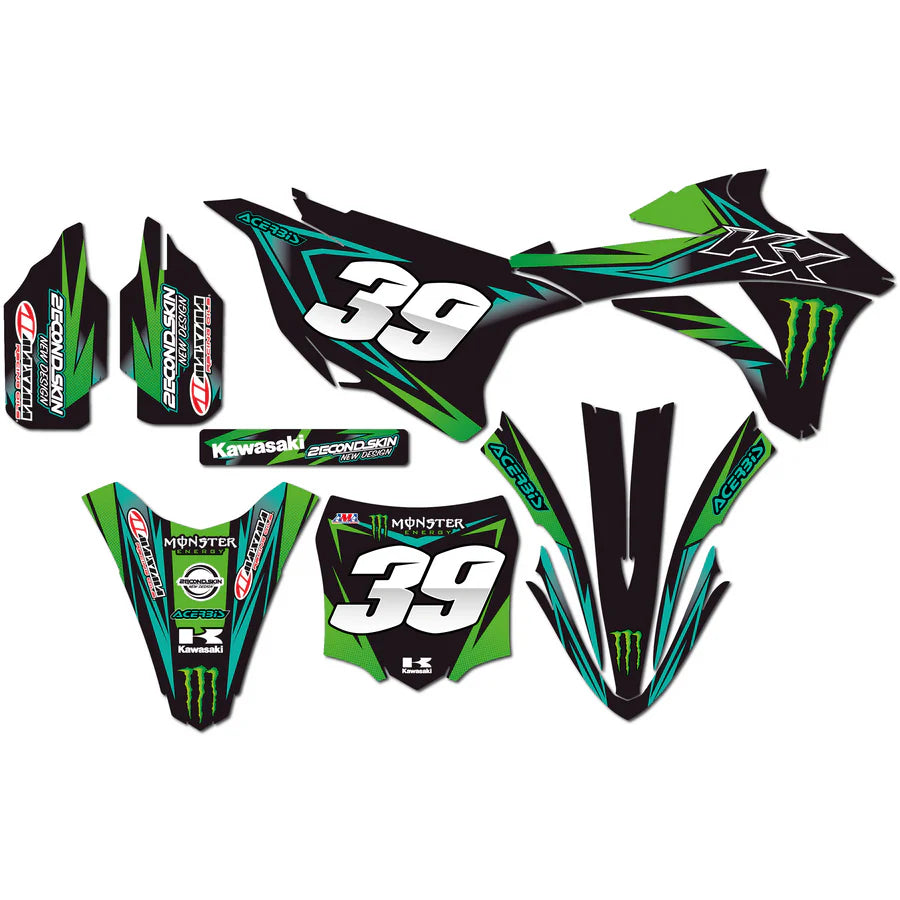 KIT DÉCO SEMI-PERSO KAWASAKI MONSTER