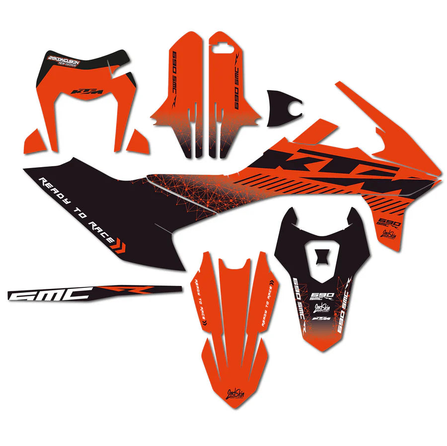 KIT DÉCO SEMI-PERSO KTM SMCR