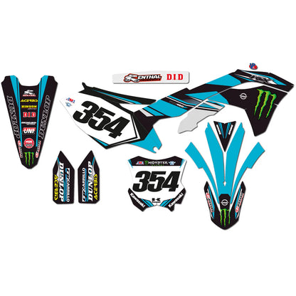 KIT DÉCO SEMI-PERSO KAWASAKI