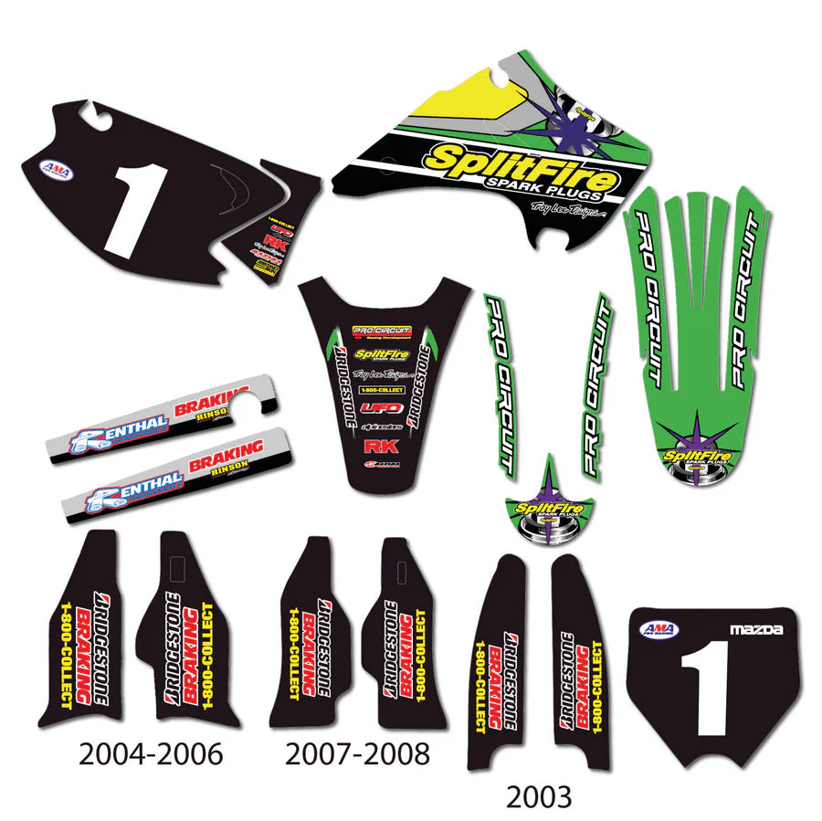 KIT DÉCO SEMI-PERSO KAWASAKI