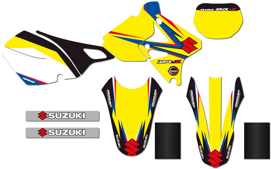 KIT DÉCO SEMI-PERSO SUZUKI DRZ