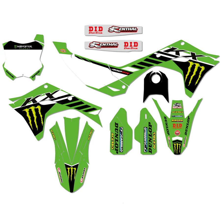 KIT DÉCO SEMI-PERSO KAWASAKI