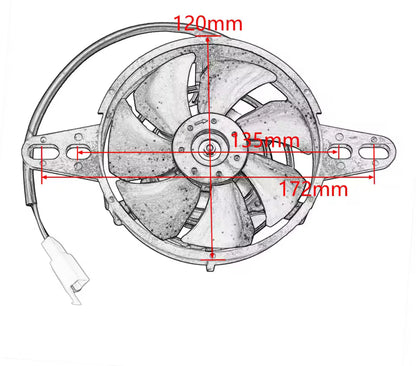 Ventilateur 12V Universel