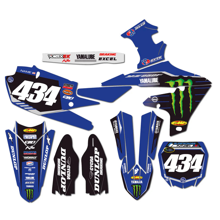 KIT DÉCO SEMI-PERSO YAMAHA MONSTER