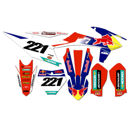 KIT DÉCO SEMI-PERSO KTM