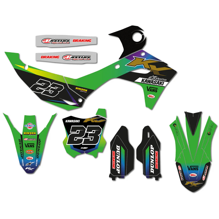 KIT DÉCO SEMI-PERSO KAWASAKI
