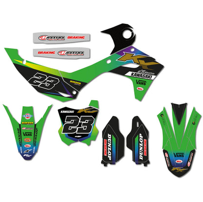 KIT DÉCO SEMI-PERSO KAWASAKI