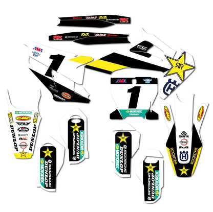 KIT DÉCO SEMI-PERSO HUSQVARNA ROCKSTAR