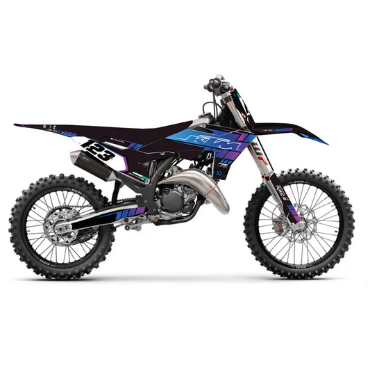 KIT DÉCO SEMI-PERSO KTM BLUE