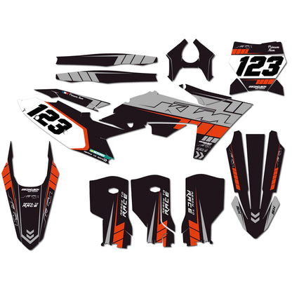 KIT DÉCO SEMI-PERSO KTM