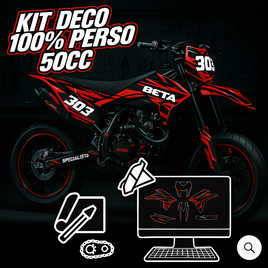 KIT DÉCO 100% PERSO 50CC