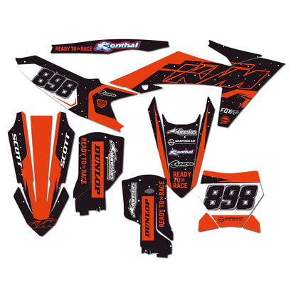 KIT DÉCO SEMI-PERSO KTM