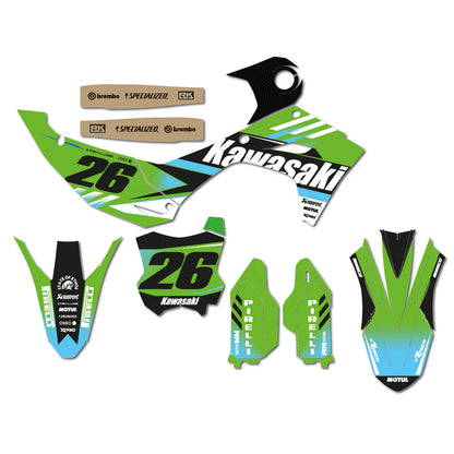 KIT DÉCO SEMI-PERSO KAWASAKI