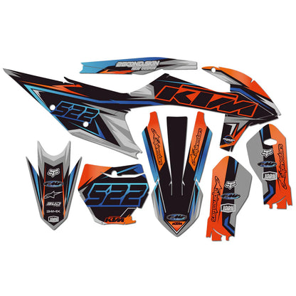 KIT DÉCO SEMI-PERSO KTM
