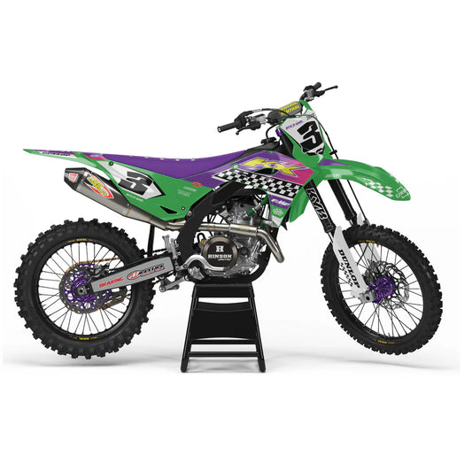 KIT DÉCO SEMI-PERSO KAWASAKI PINK