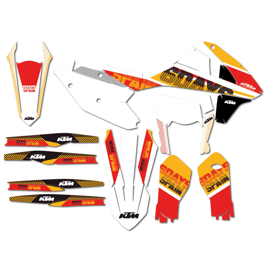 KIT DÉCO ORIGINE KTM SIXDAYS SPAIN