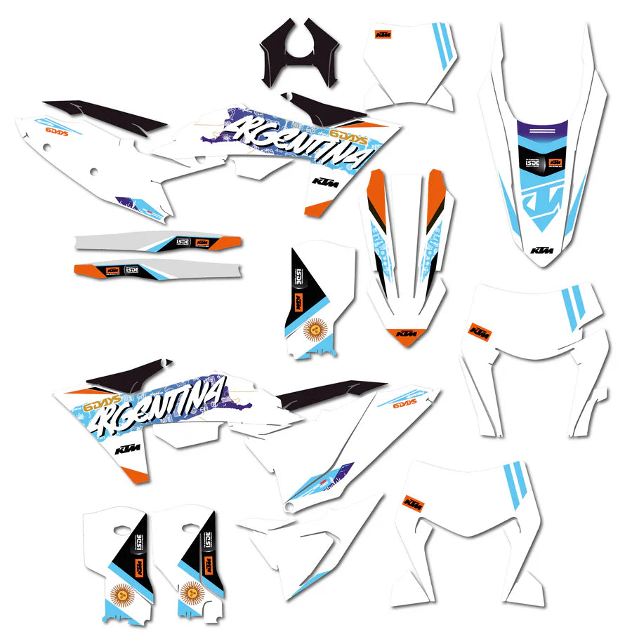 KIT DÉCO ORIGINE KTM SIXDAYS ARGENTINA