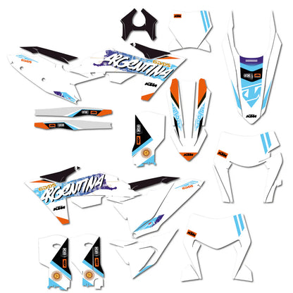 KIT DÉCO ORIGINE KTM SIXDAYS ARGENTINA
