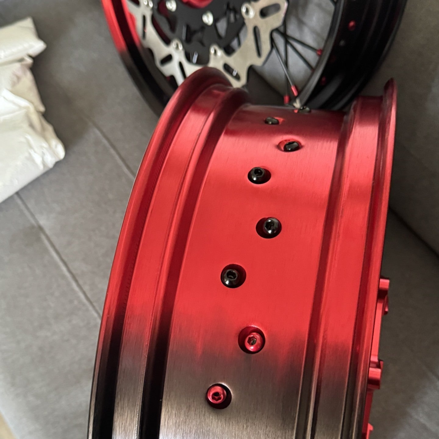 KIT COMPLET SUPERMOTARD BICOLORE 100% PERSONNALISABLE